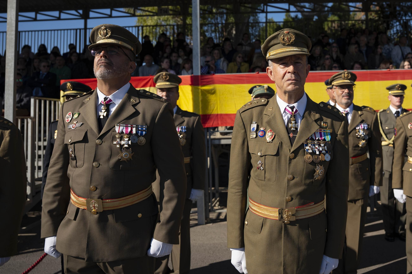 Así conmemora el día de la Inmaculada Concepción la Brigada de la Legión en Almería y despide al contingente que parte a Eslovaquia