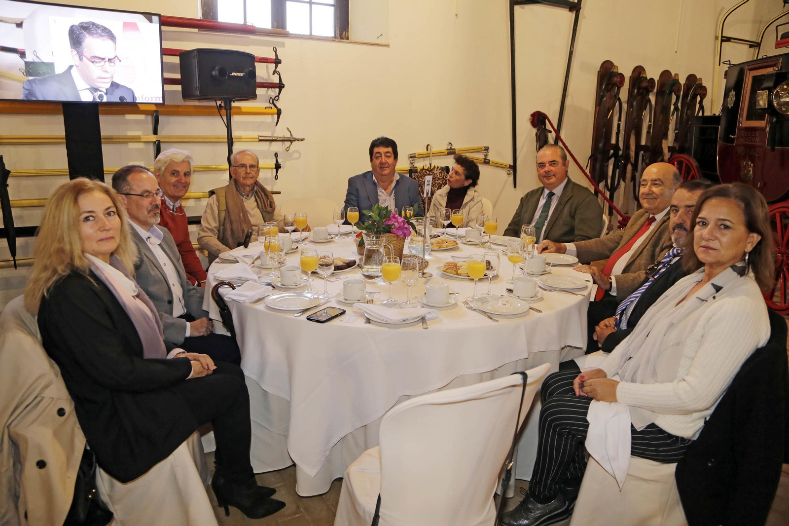 Josefa Salas, Juan José González, Luis Alfredo Picón, José Antonio Páez, Teodoro Cantizano, Pedro Luis Cano, Carmen García, José Manuel Domecq, Cristóbal Cantos, Juan Gómez, María Gertrúdiz Jiménez, y Vanesa Costa.