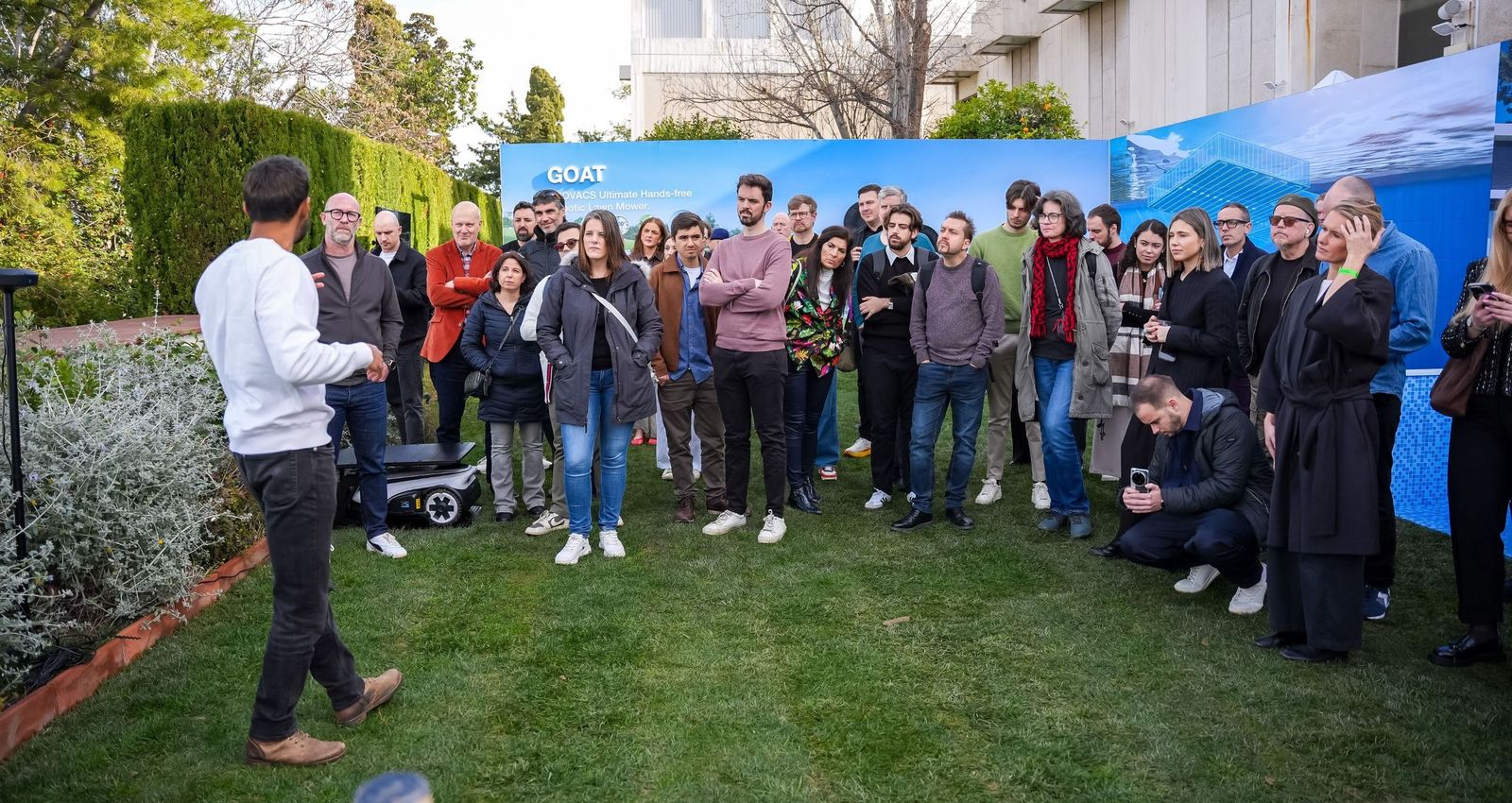 Evento de presentación de Ecovacs Robotics en Barcelona