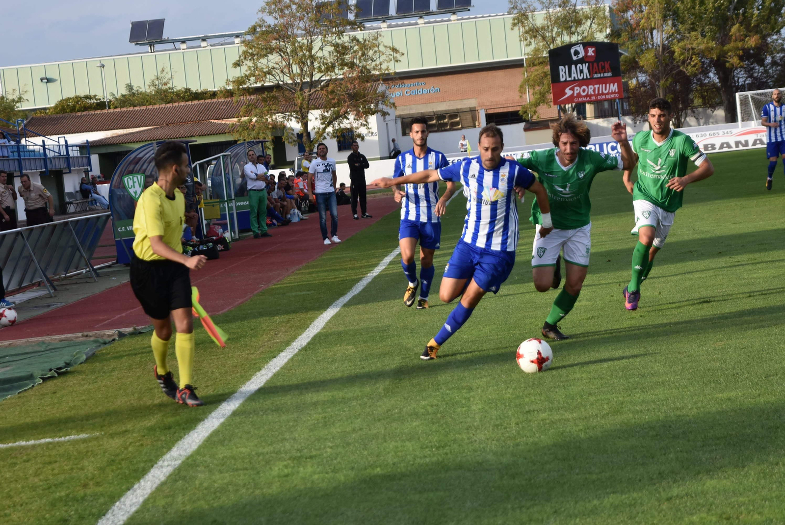 Las imágenes del Villanovense-Recreativo