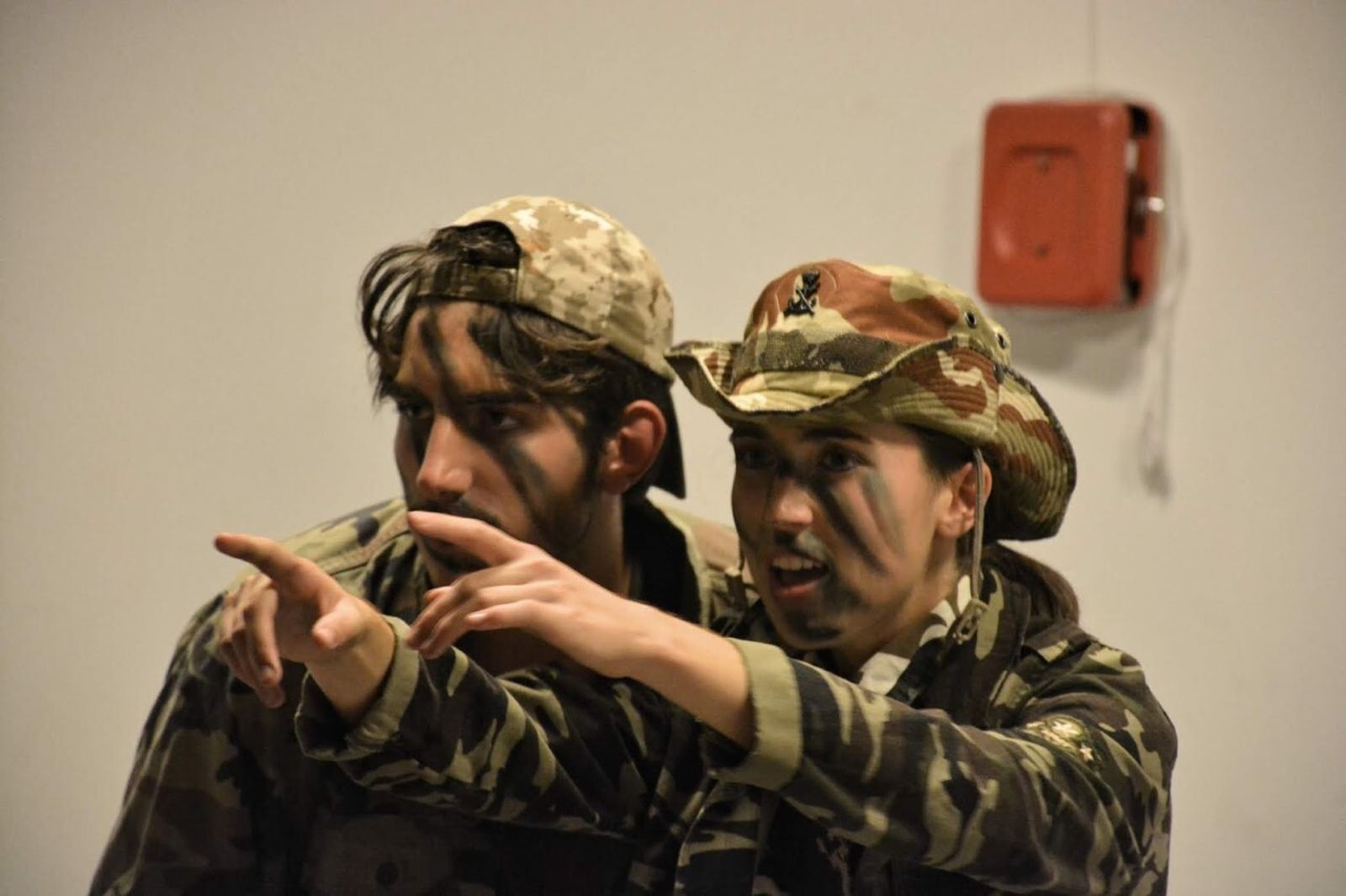 Representación teatral en una imagen aportada por la asociación cultural.