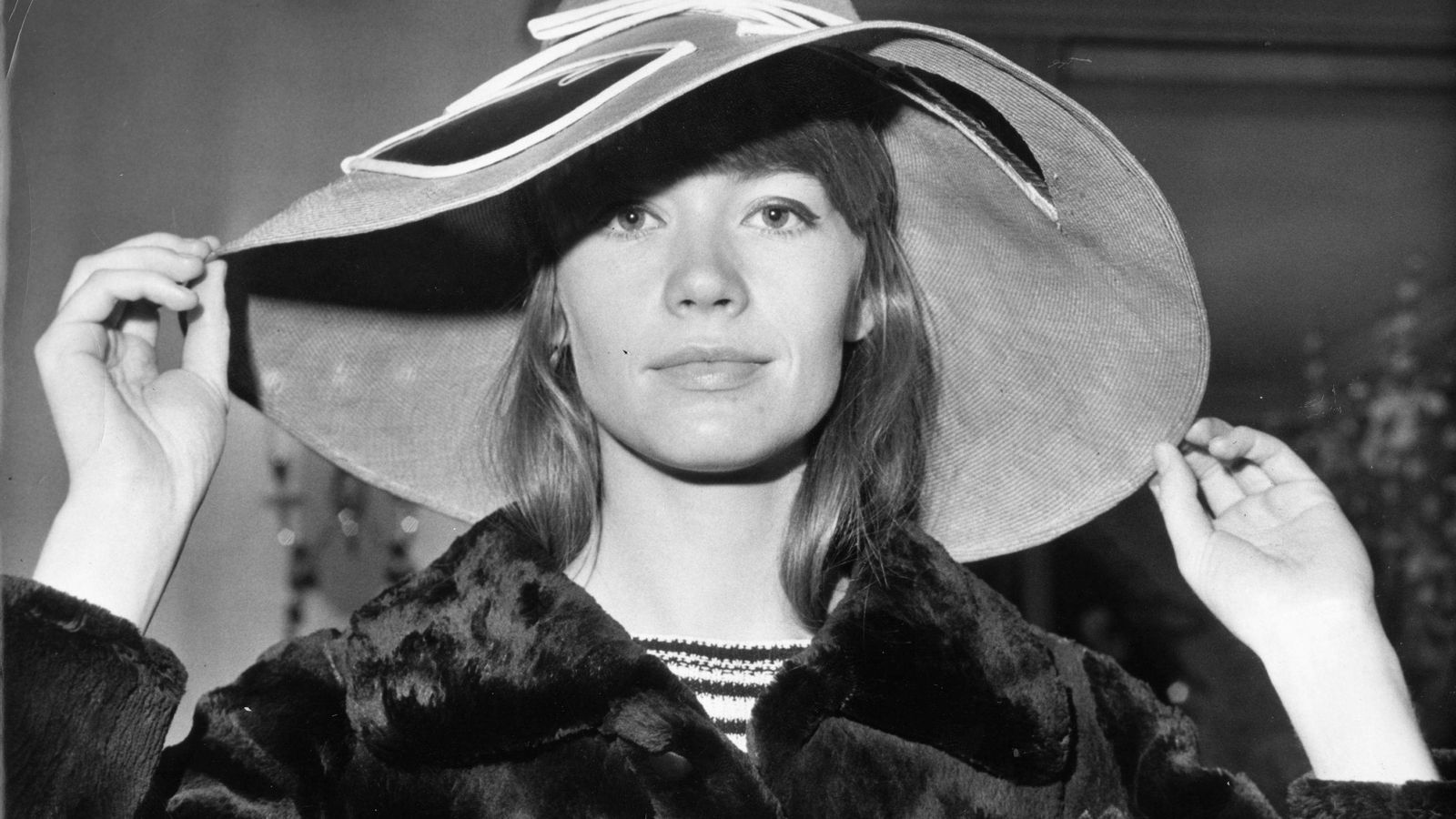 Françoise Hardy, en una imagen de juventud.