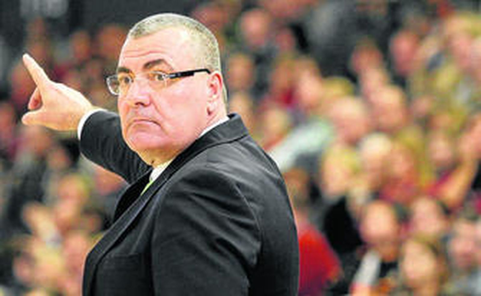 Jasmin Repesa, durante un partido esta temporada.