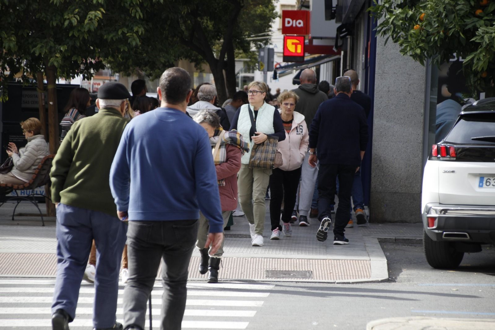 Imágenes del lunes 11 de diciembre en Huelva