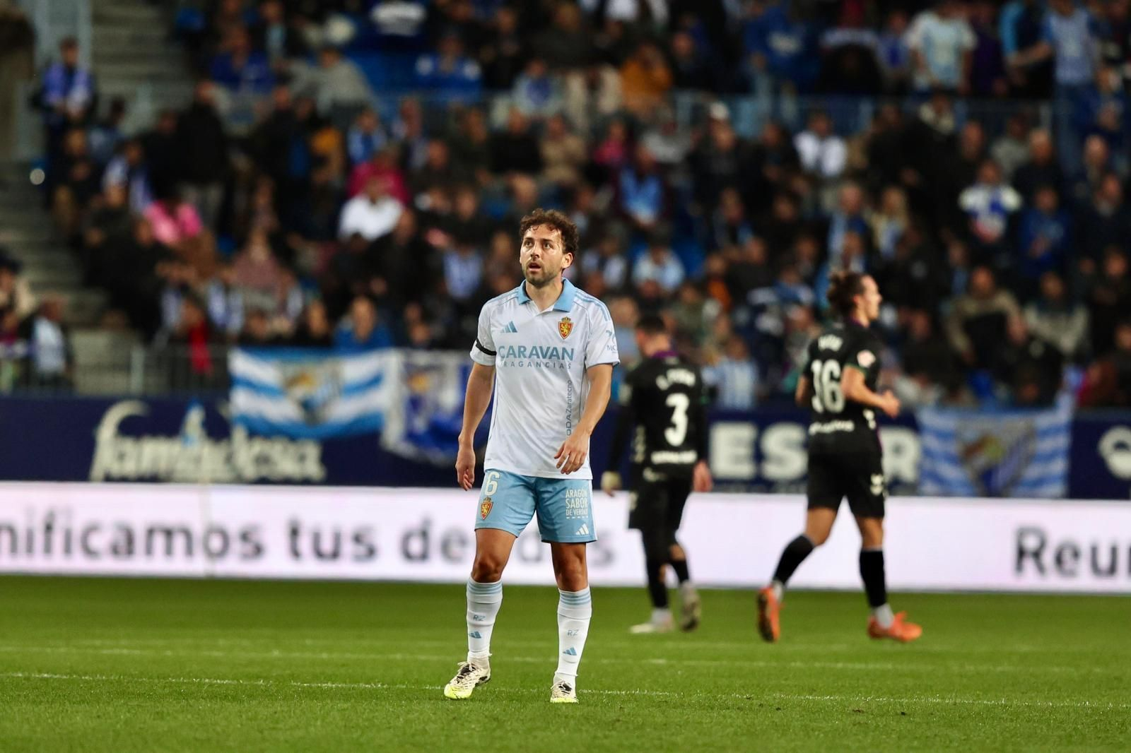 El Málaga CF-Real Zaragoza, en fotos