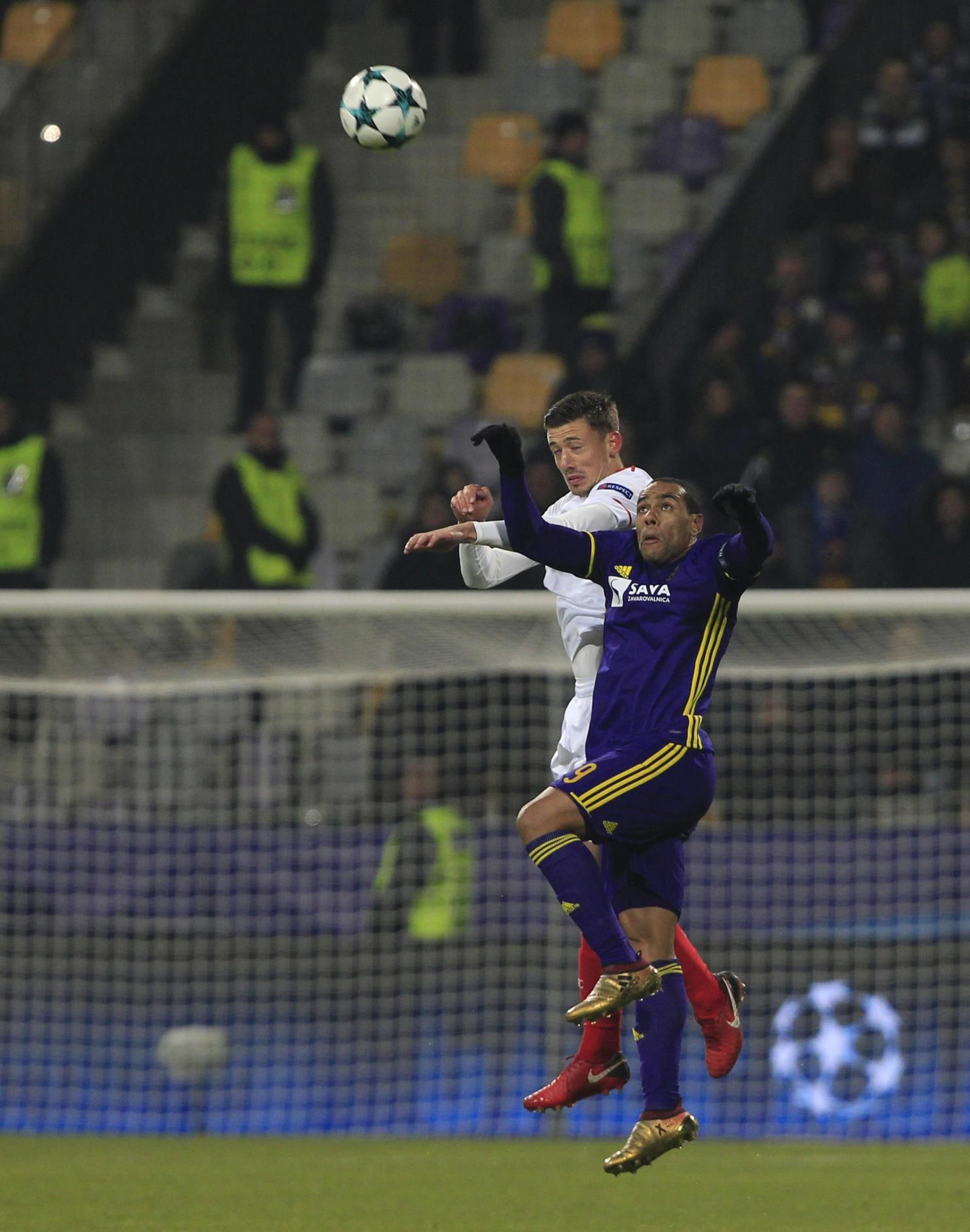 El Maribor-Sevilla FC, en imágenes