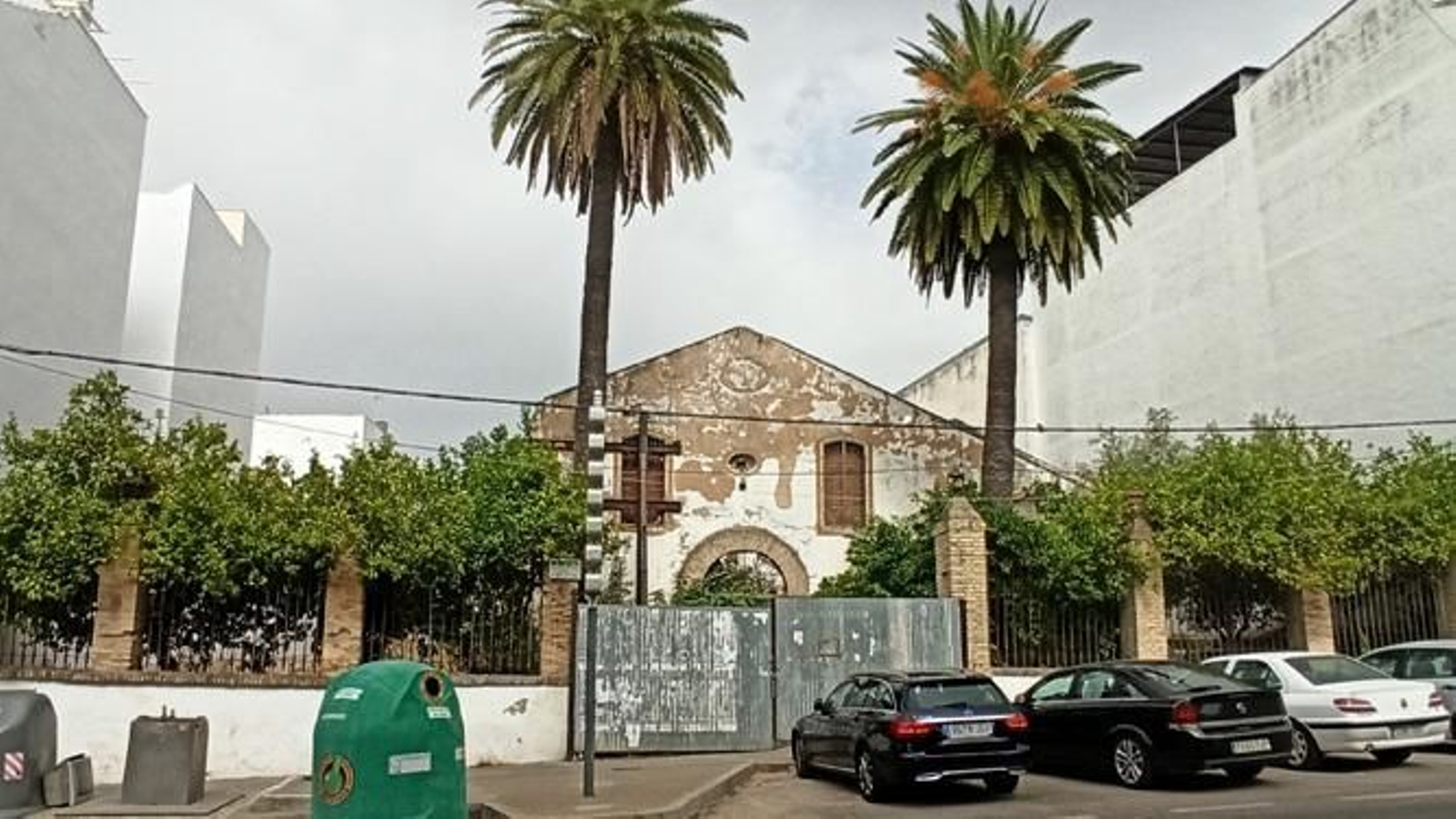 Exterior de las antiguas Bodegas Víbora.
