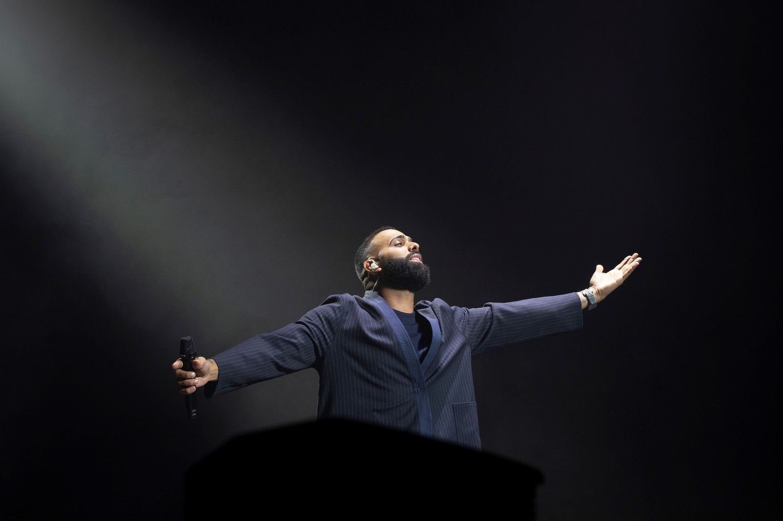 Eladio Carrión, en concierto.