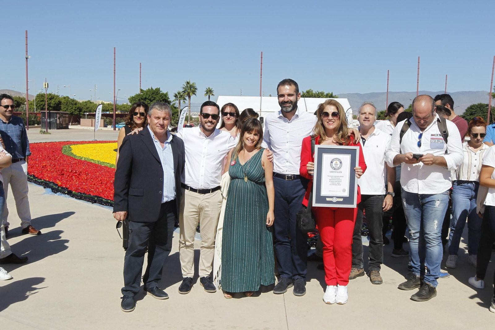 Fotogalería Récord Guinness Corazón Hortalizas Almería