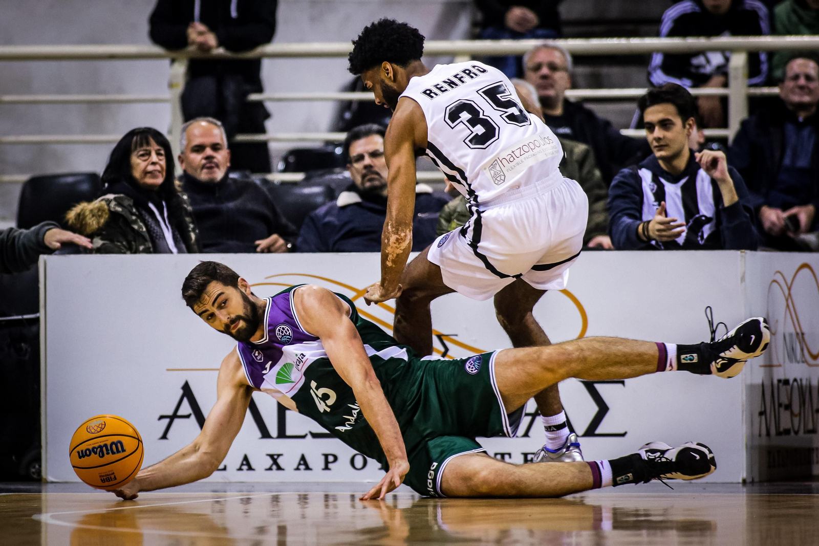 El PAOK - Unicaja, en fotos