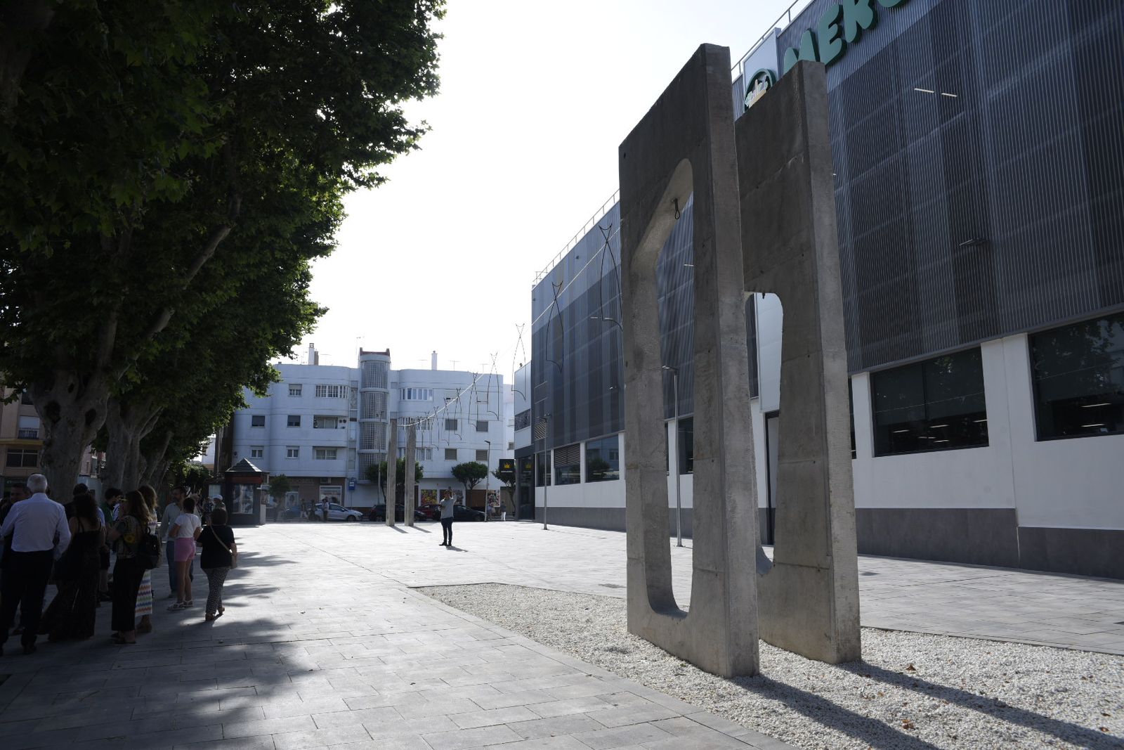 Fotos de la inauguración del monumento al volaó en La Línea