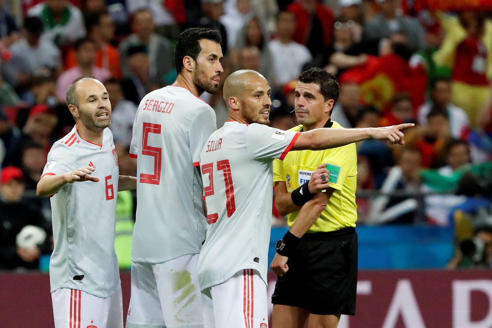 Las imágenes del Irán-España