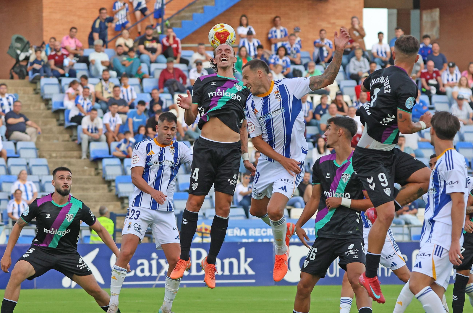 Las mejores imágenes del Recreativo de Huelva - Atlético Malagueño