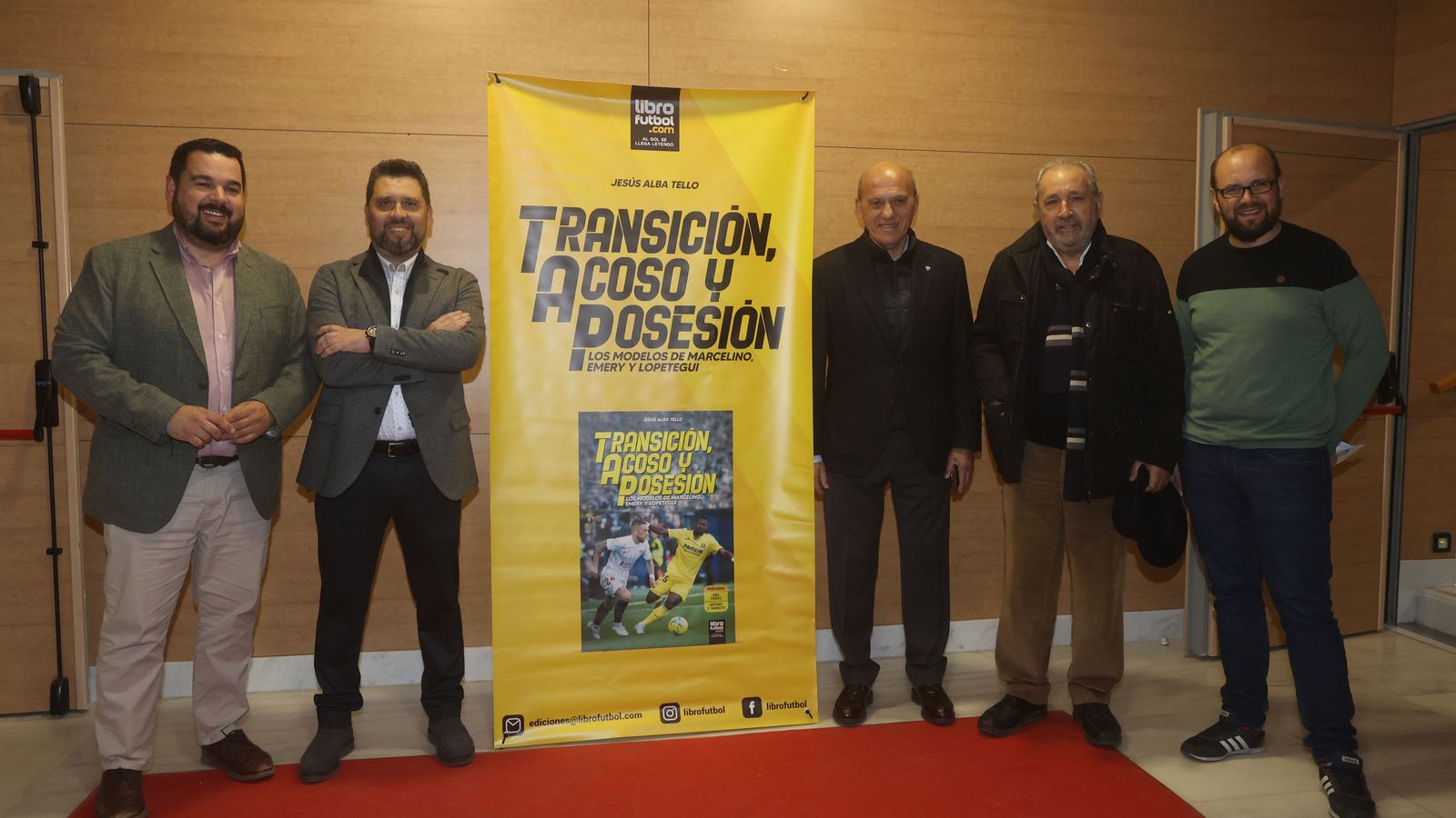 Romualdo Garrido, Jesús Alba, José María del Nido, Antonio García Barbeito y Fernando Mateos.