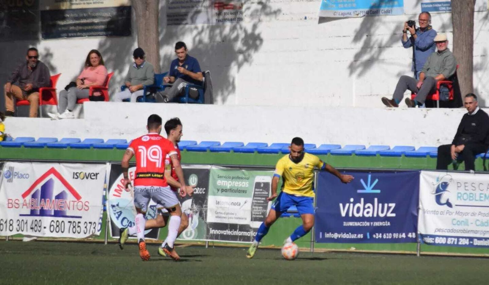 Carlos Cuenca, autor del definitivo empate del cuadro conileño.
