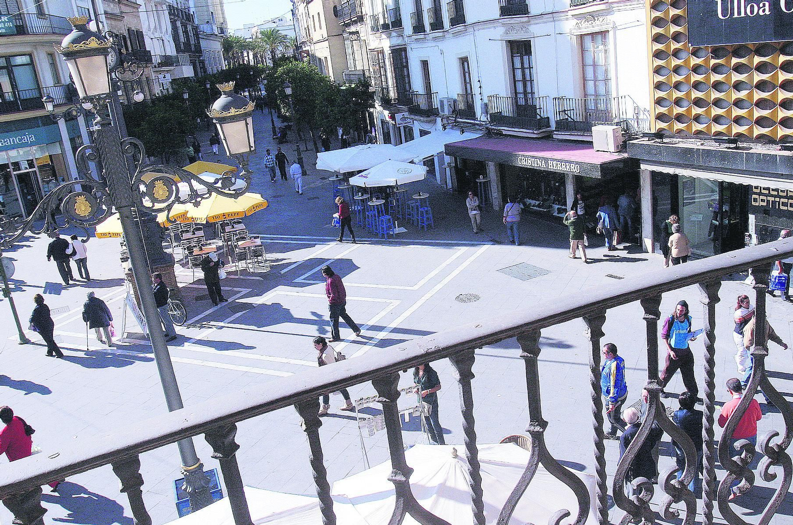 Larga y Lancería, vistas desde El Gallo Azul.