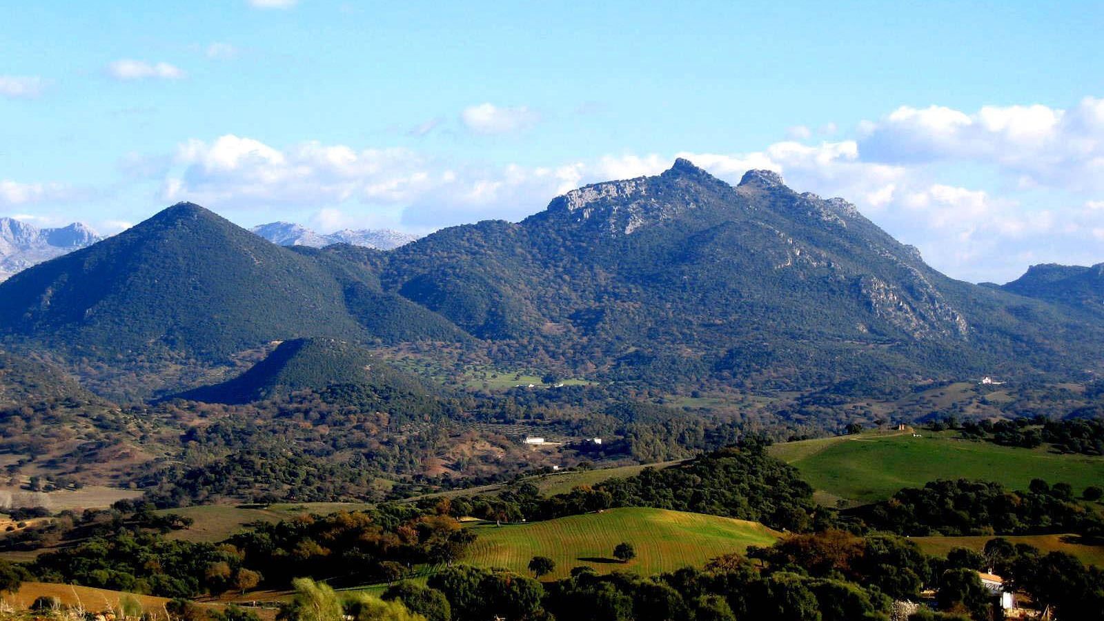 Vistas de la Sierra de Grazalema.