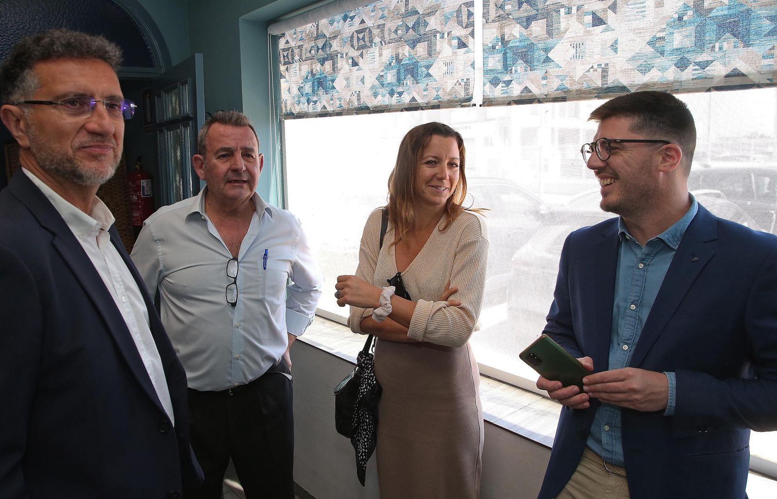 Fotos de la tertulia cofrade de Europa Sur en La Línea 2023