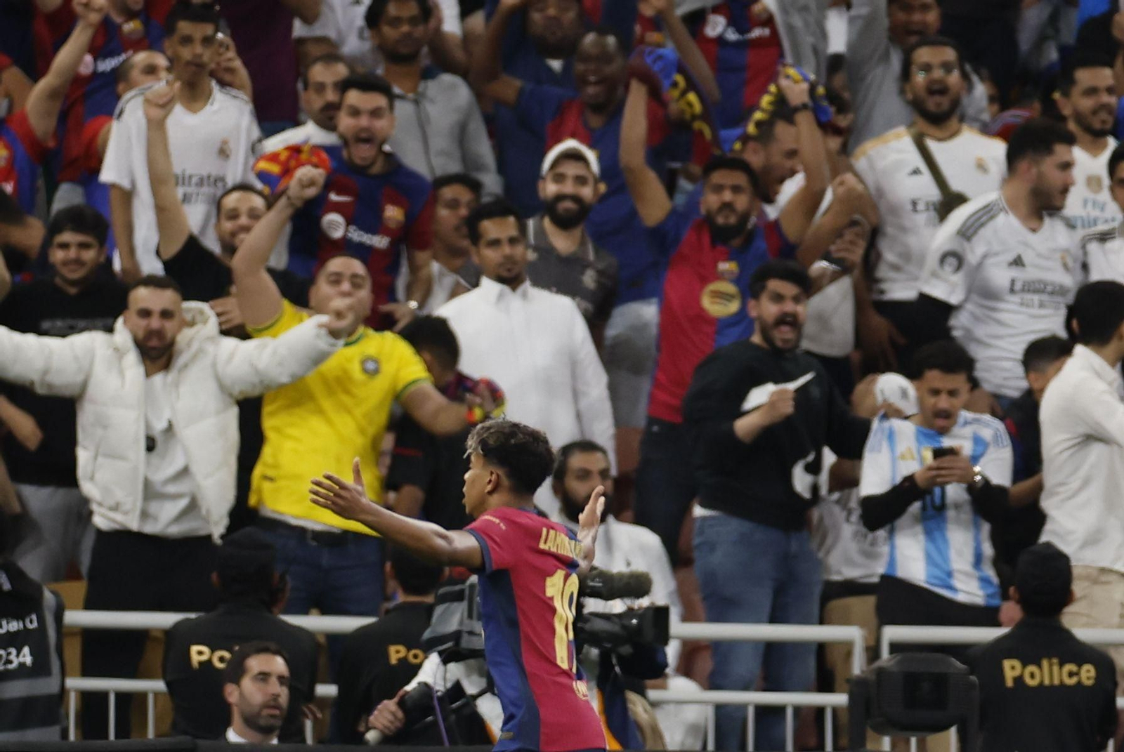 Las fotos de la Supercopa Barcelona - Real Madrid