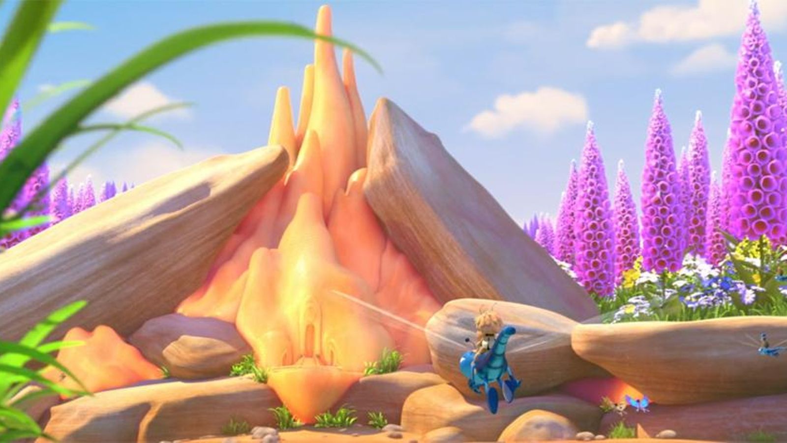 Fotograma de la película de la Abeja Maya.