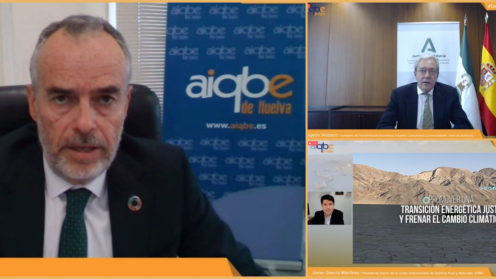 Carlos Ortiz durante su intervención en el día de la industria.