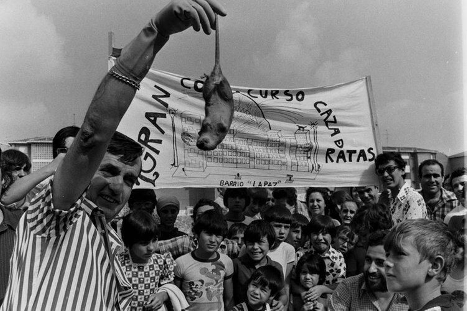 La imagen que recuerda el concurso de caza de ratas en Córdoba.