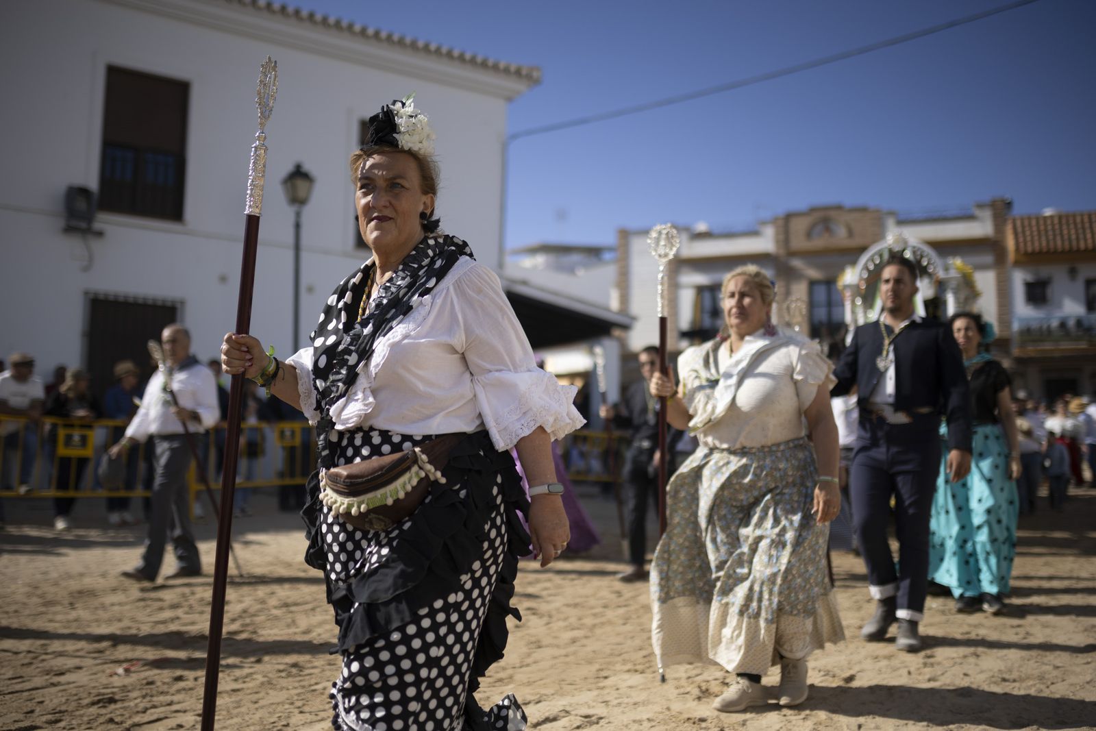 Imágenes de las primeras presentaciones de las hermandades de El Rocío 2024