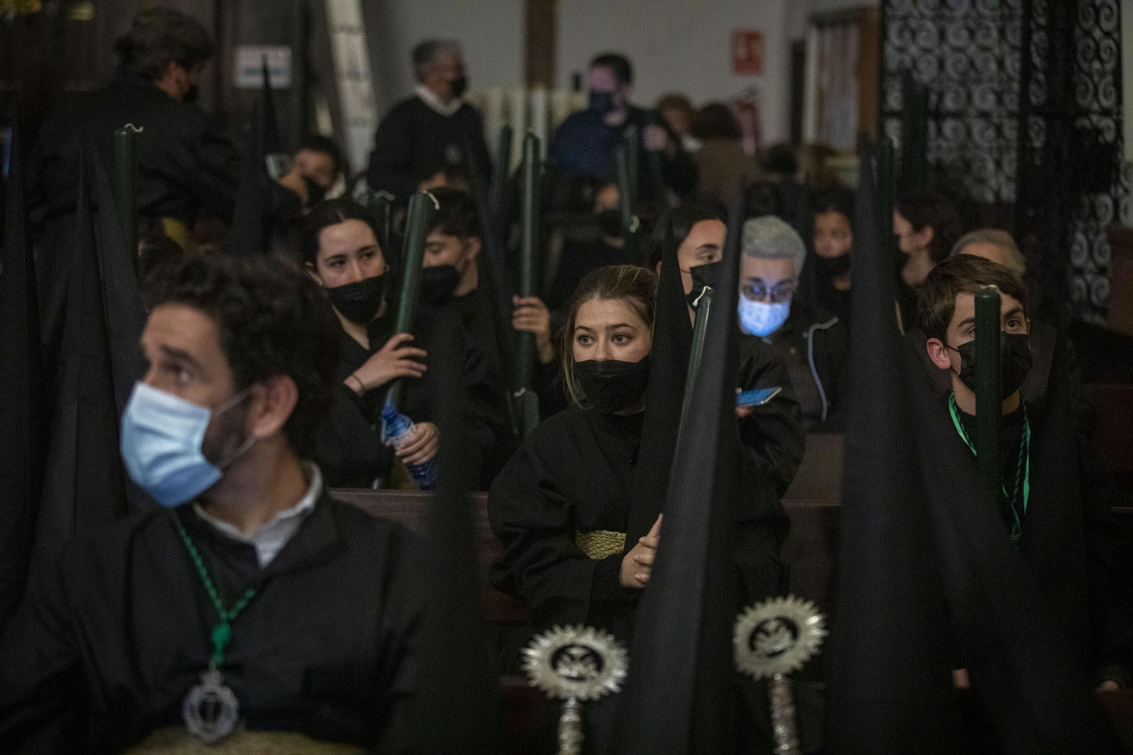 Las imágenes de la cofradía de Vera-Cruz en la Semana Santa de Cádiz 2022