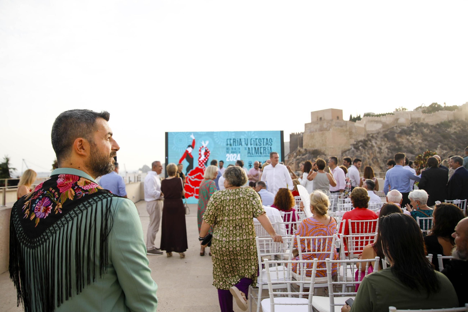 Presentación de la Feria de Almería 2024 en honor de la Virgen del Mar, en imágenes