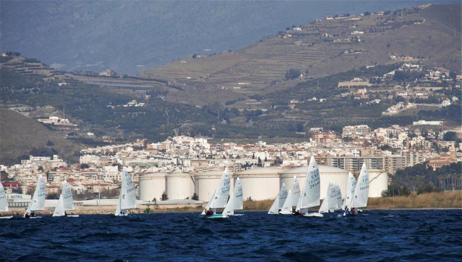 Los regiatistas, en Motril.