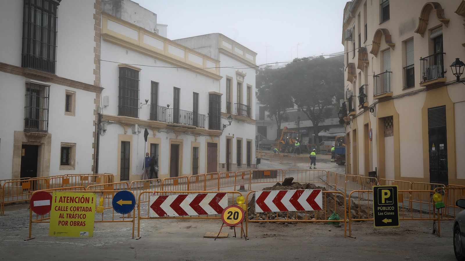 Actualmente se están acometiendo mejoras en la red de saneamiento.
