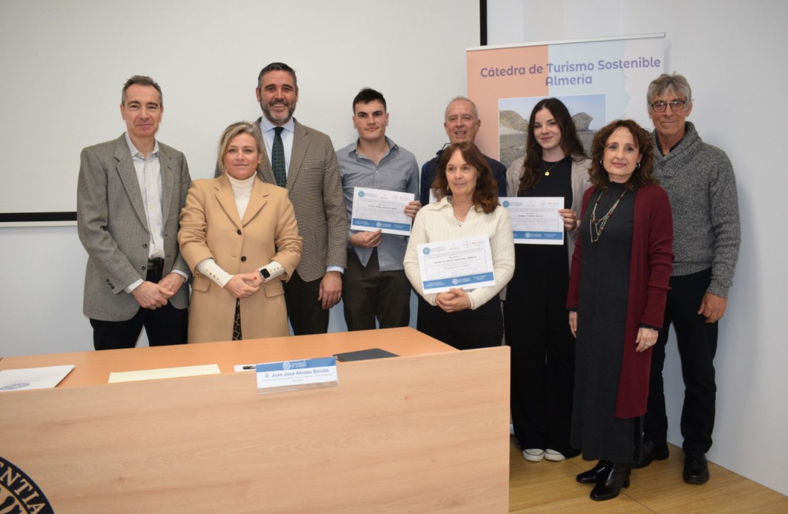 Entrega de Premios de la Cátedra Turismo Sostenible de la UAL.