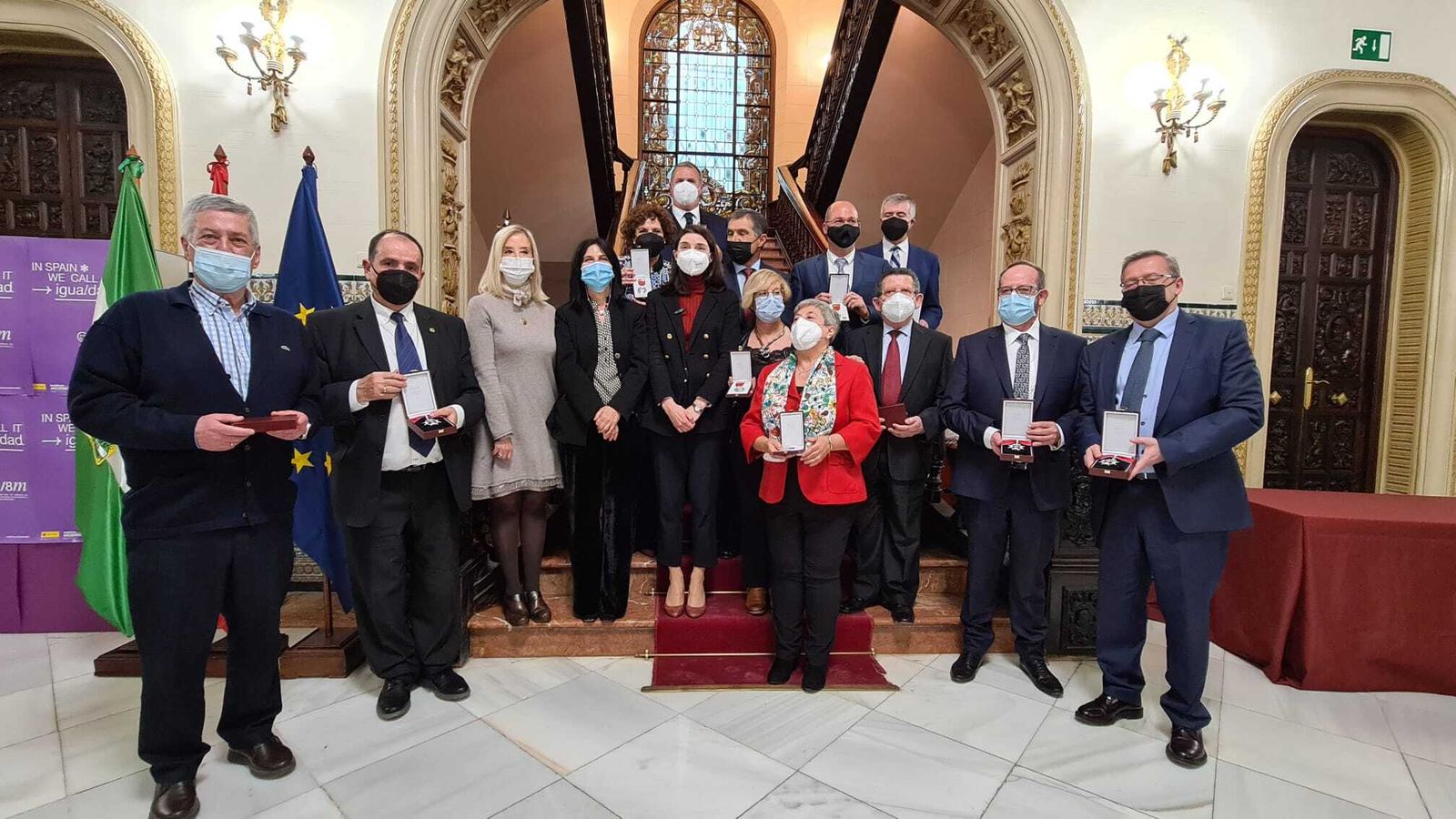 Entrega de condecoraciones de San Raimundo de Peñafort