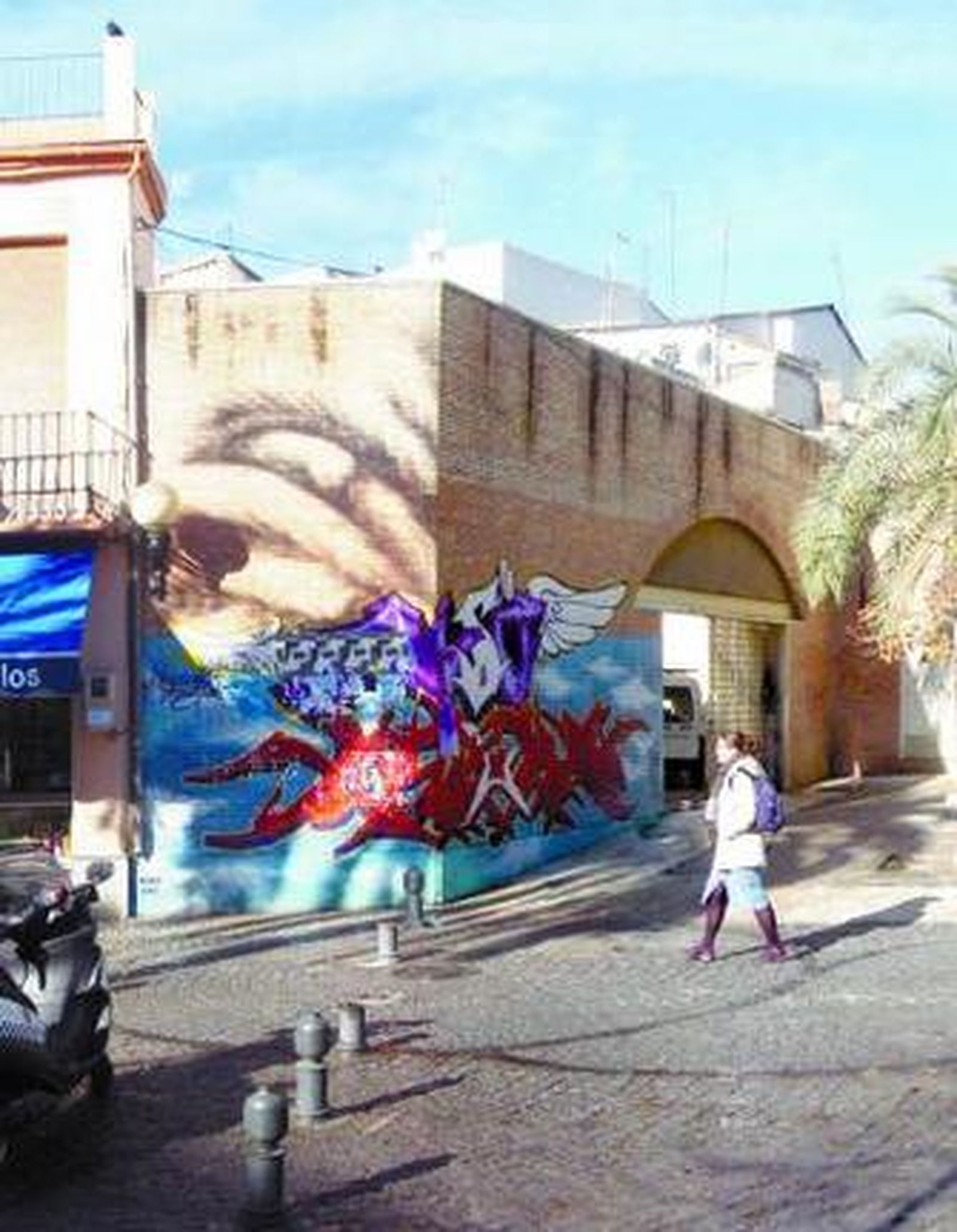 Imagen de la plaza Romanilla.