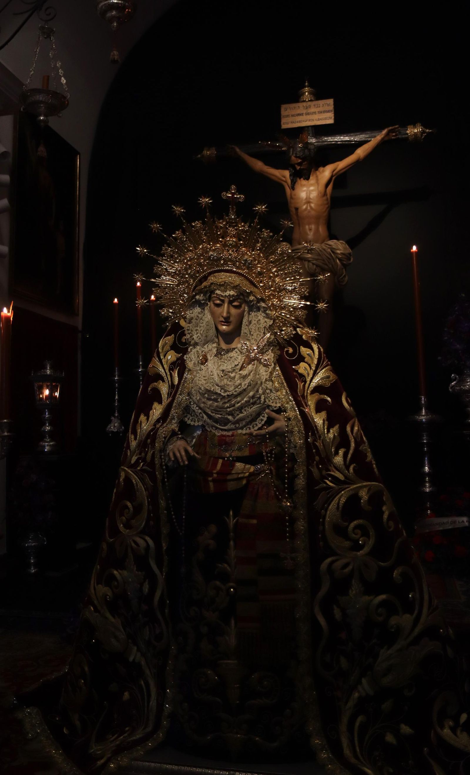 Besapiés al Cristo de las Aguas y besamanos a Ntra. Madre y Señora del Mayor Dolor