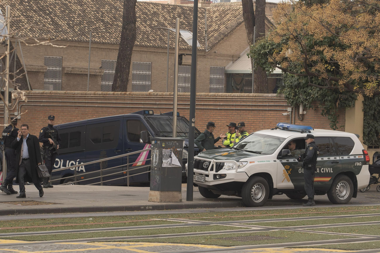 Caos en el hospital de Traumatología y días después en los juzgados de la Caleta por el intento de fuga de un delincuente