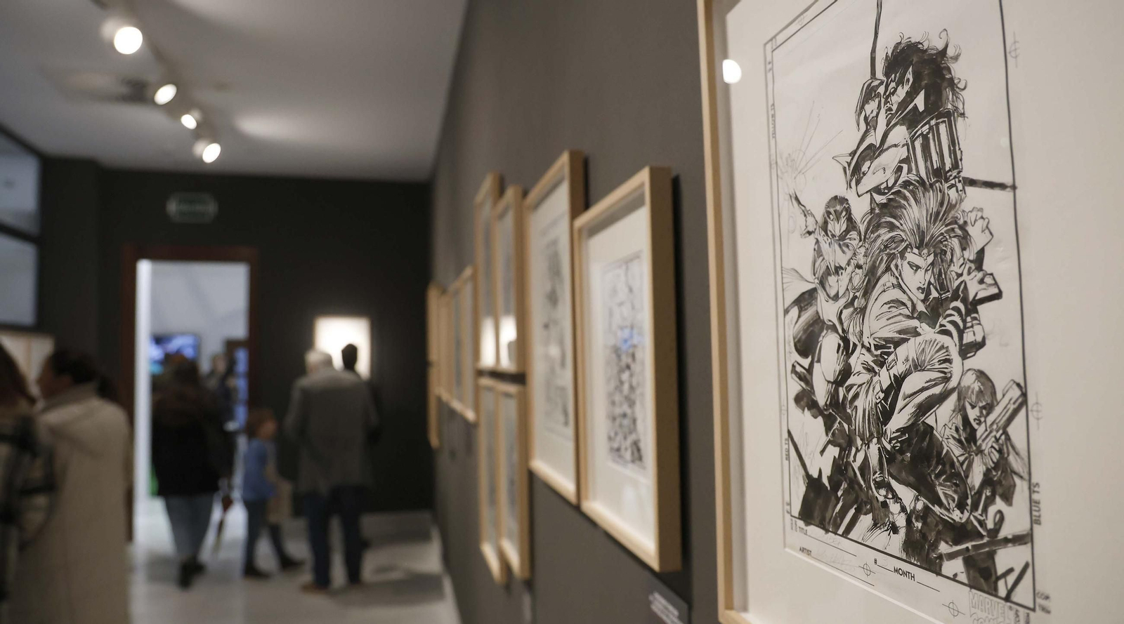Las fotos de la inauguración de la sala Carlos Pacheco en el Centro de Arte Contemporáneo de San Roque