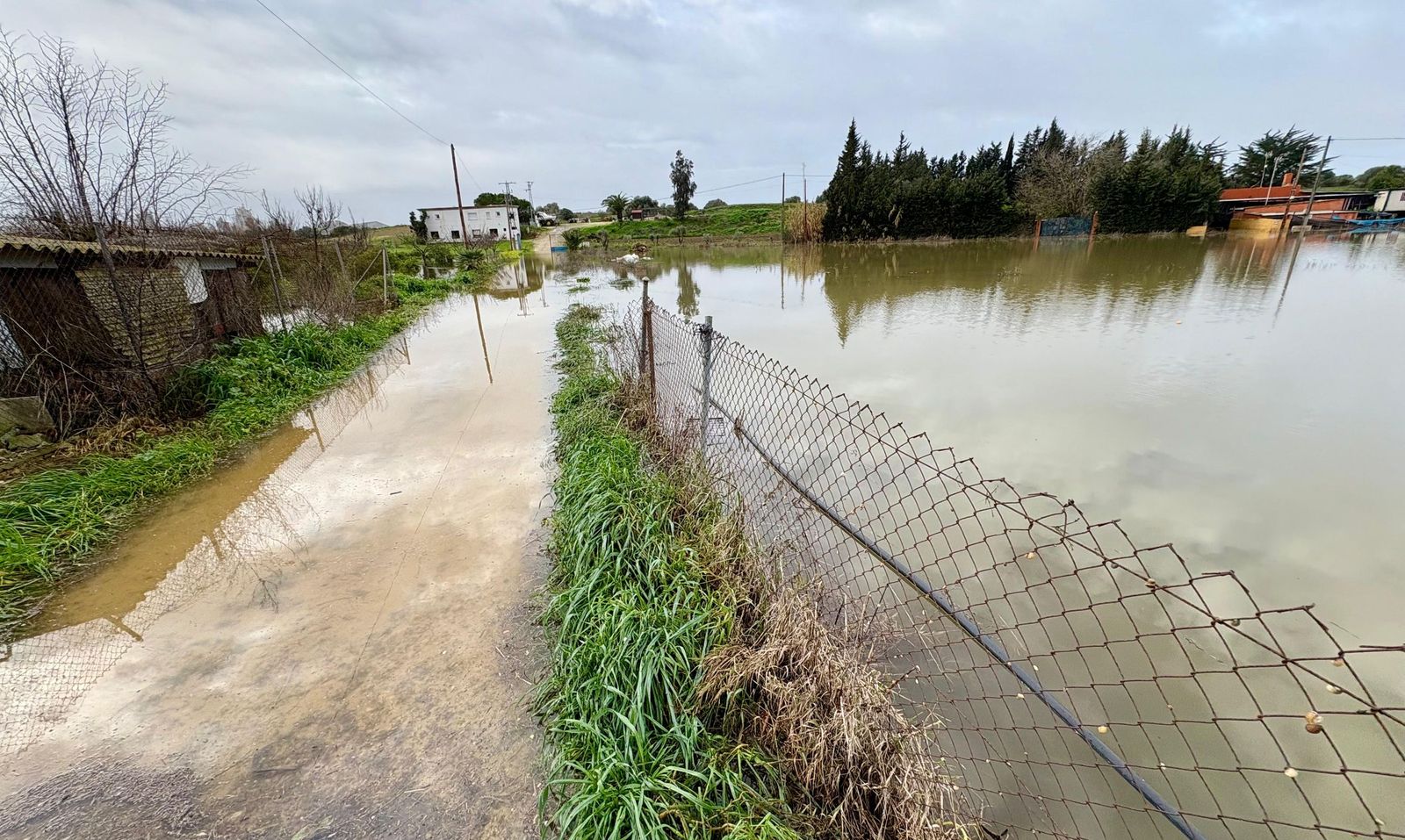 Aspecto que presenta en la mañana de este viernes Las Pachecas.