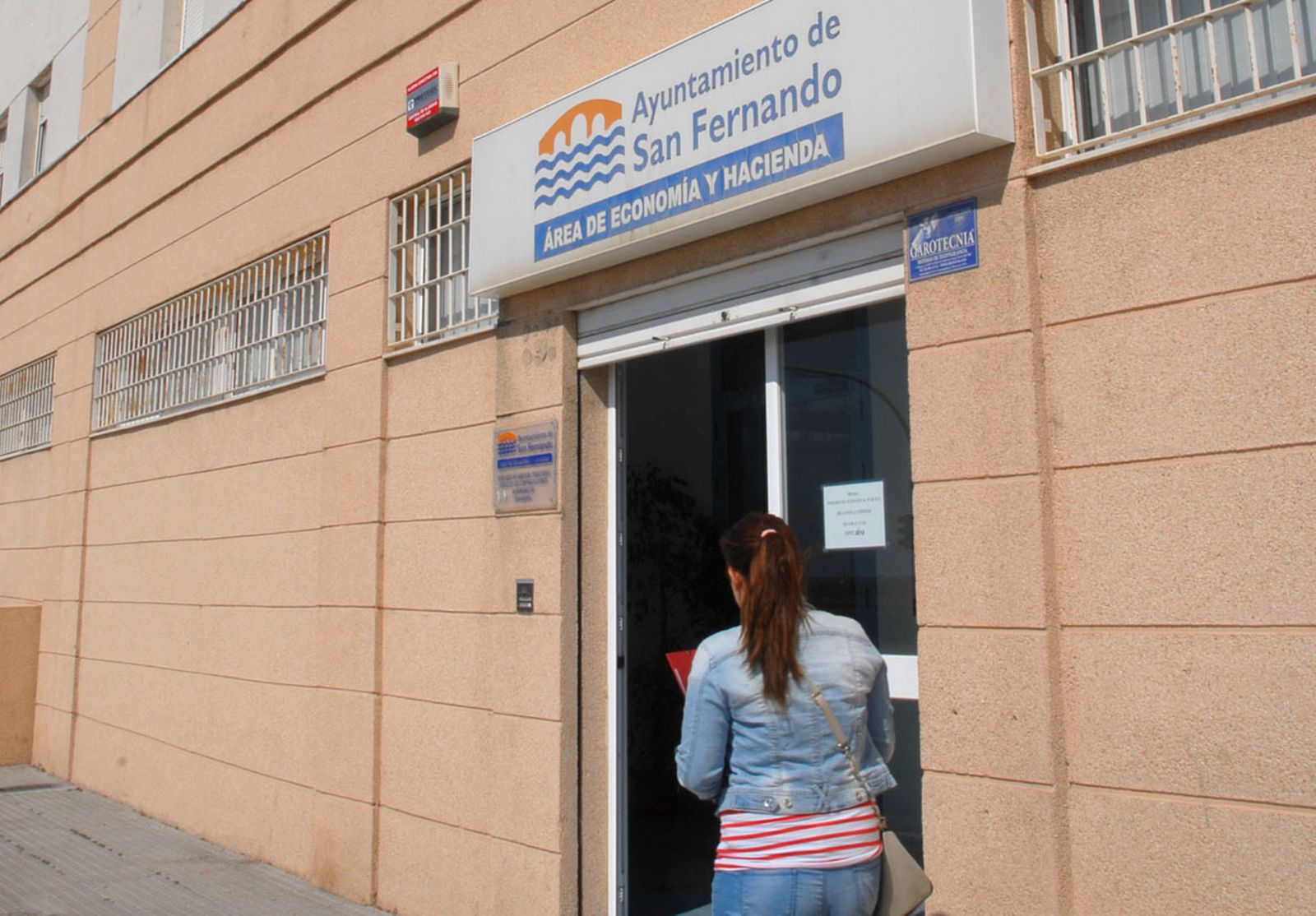 Dependencias municipales de Hacienda.