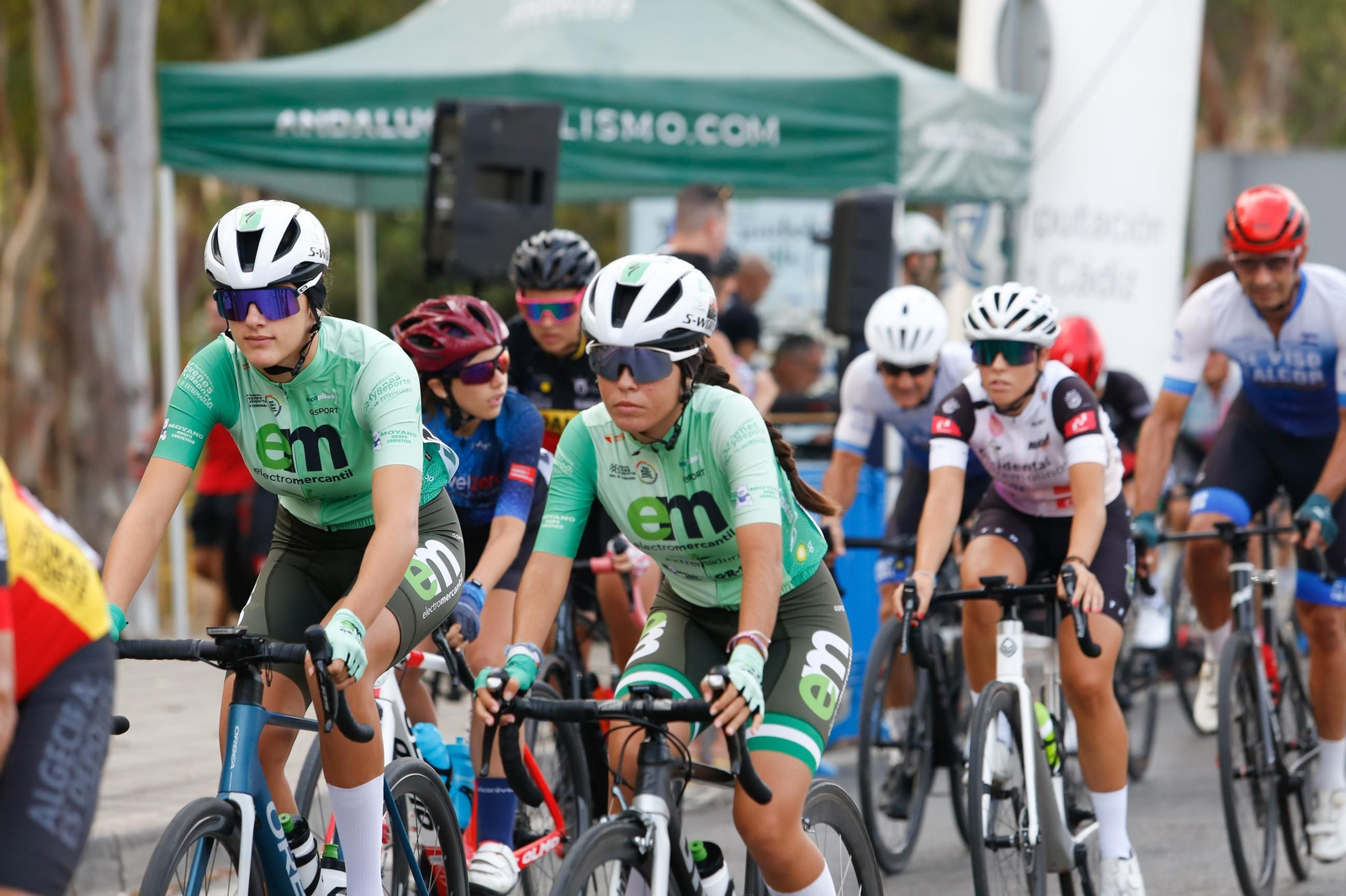 Fotos de la tradicional cita ciclista XIV Clásica de Algeciras 2025