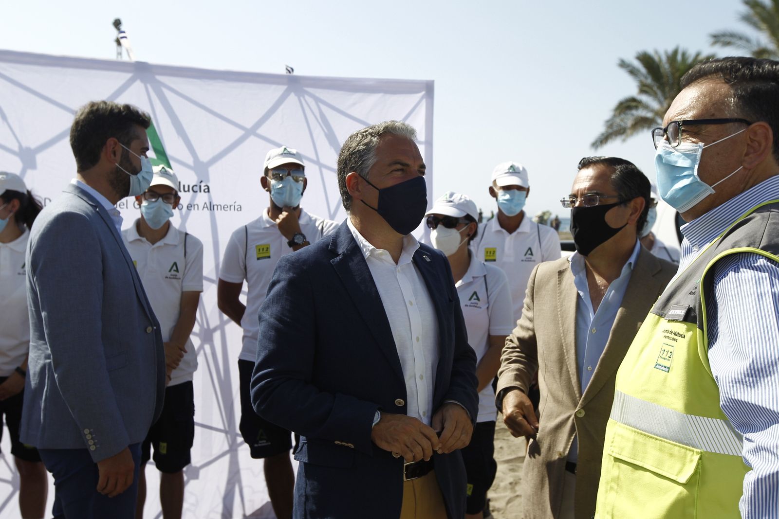 Presentación de vehículos para vigilancia de las playas. Almería