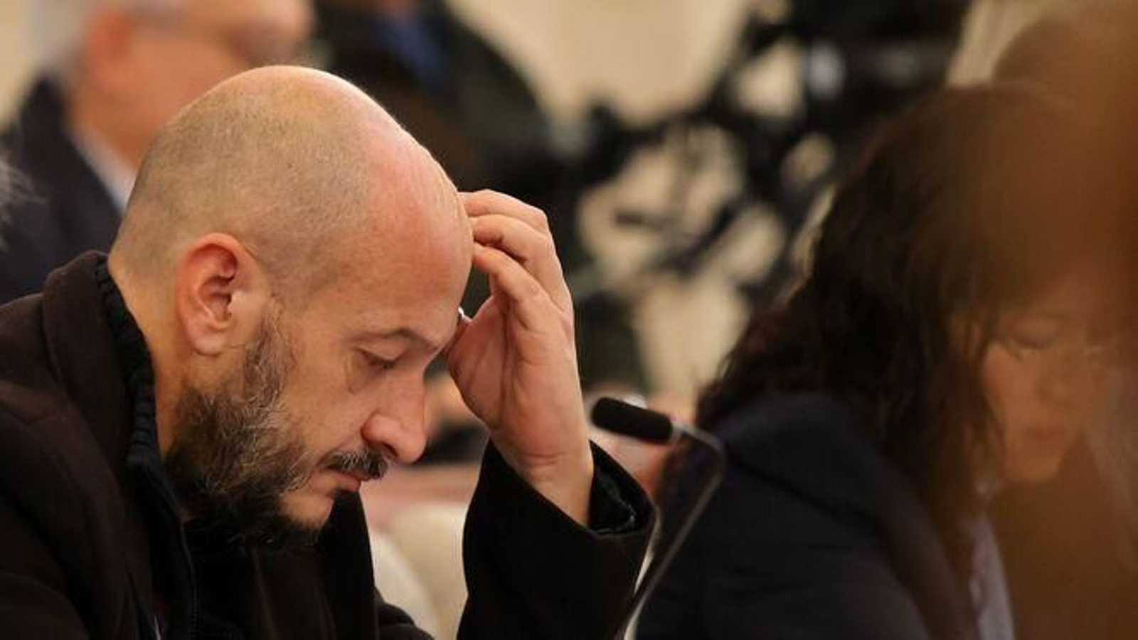 Raúl Ruiz-Berdejo, durante el pleno municipal celebrado en noviembre.