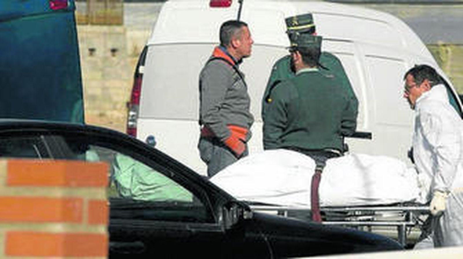 Imagen de la mujer muerta en el incendio provocado de su casa.