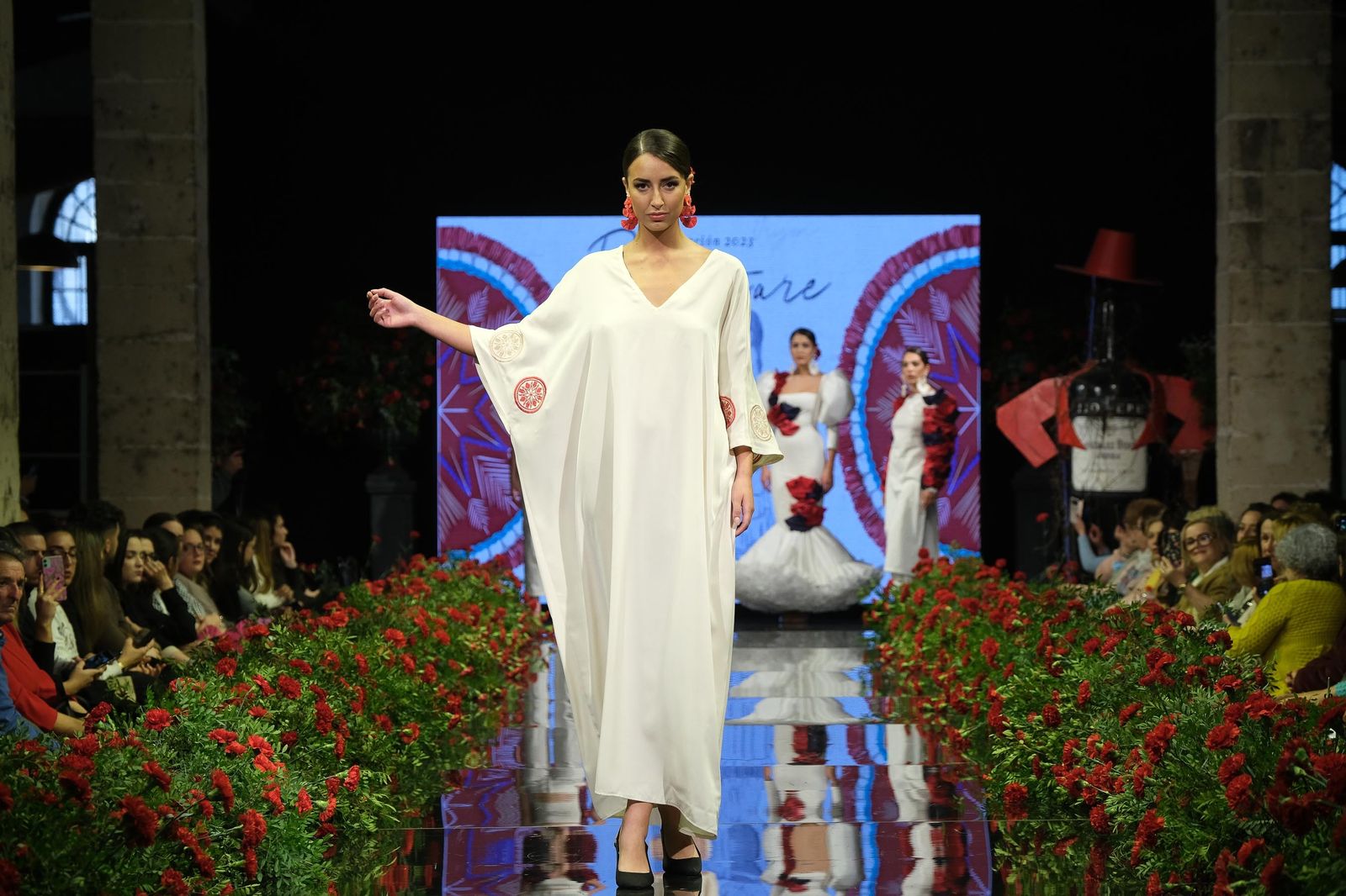 Desfile de Juan Saavedra en la Pasarela Flamenca Jerez Tío Pepe 2023