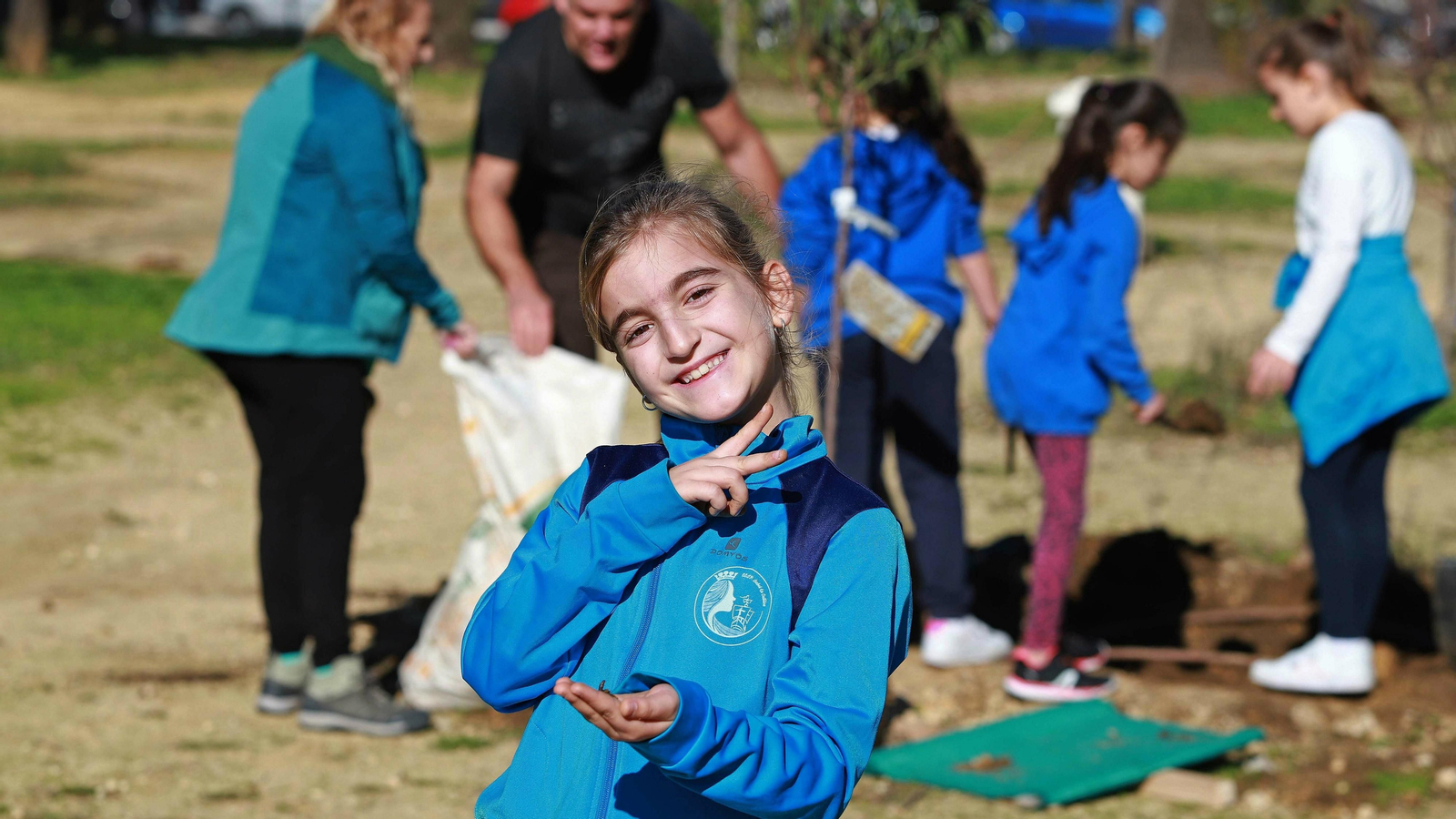 Las mejores fotos de la repoblación del Parque Princesa Sofía