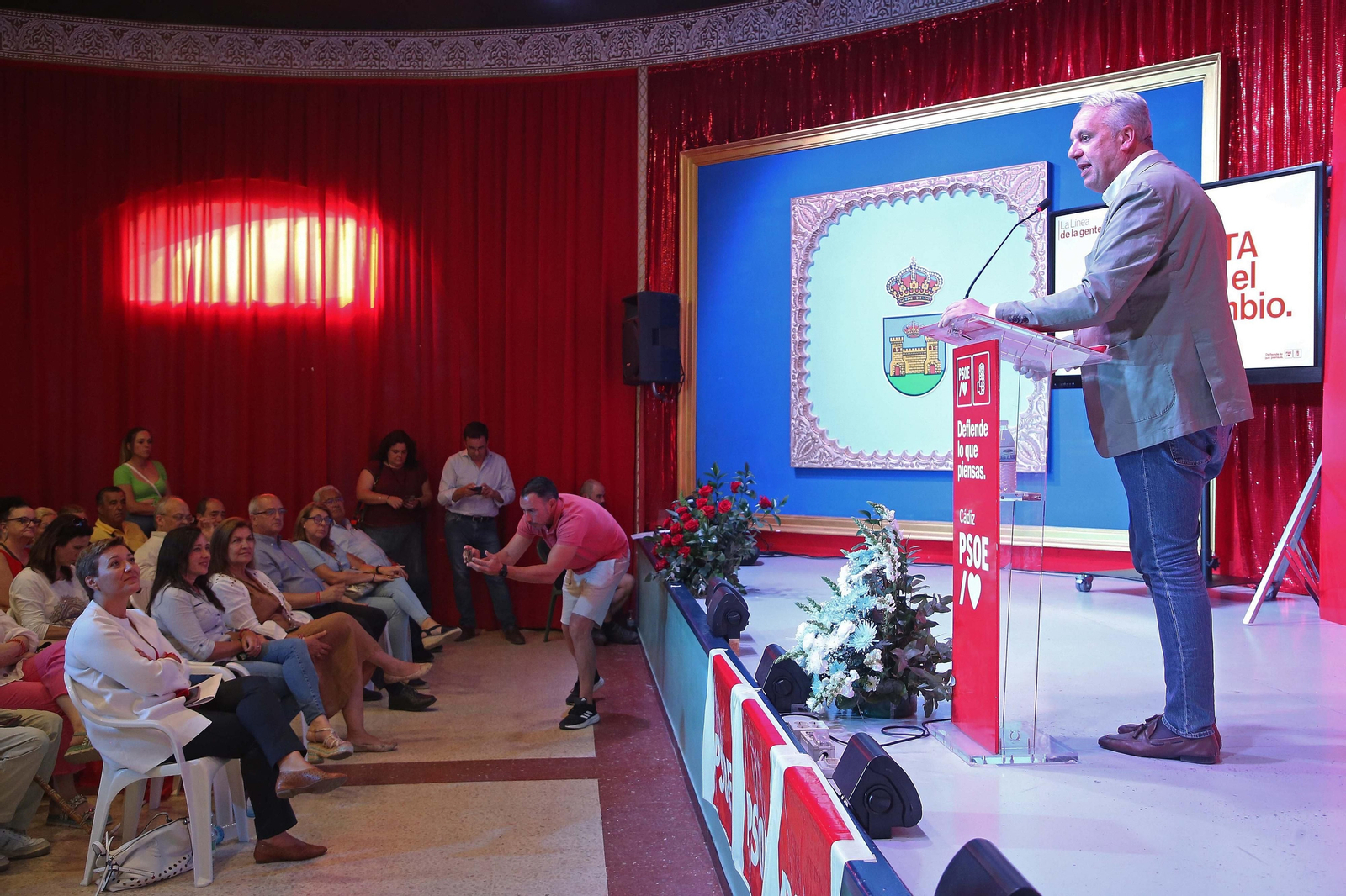 Fotos de la presentación de la candidatura de Gemma Araujo a la Alcaldía de La Línea