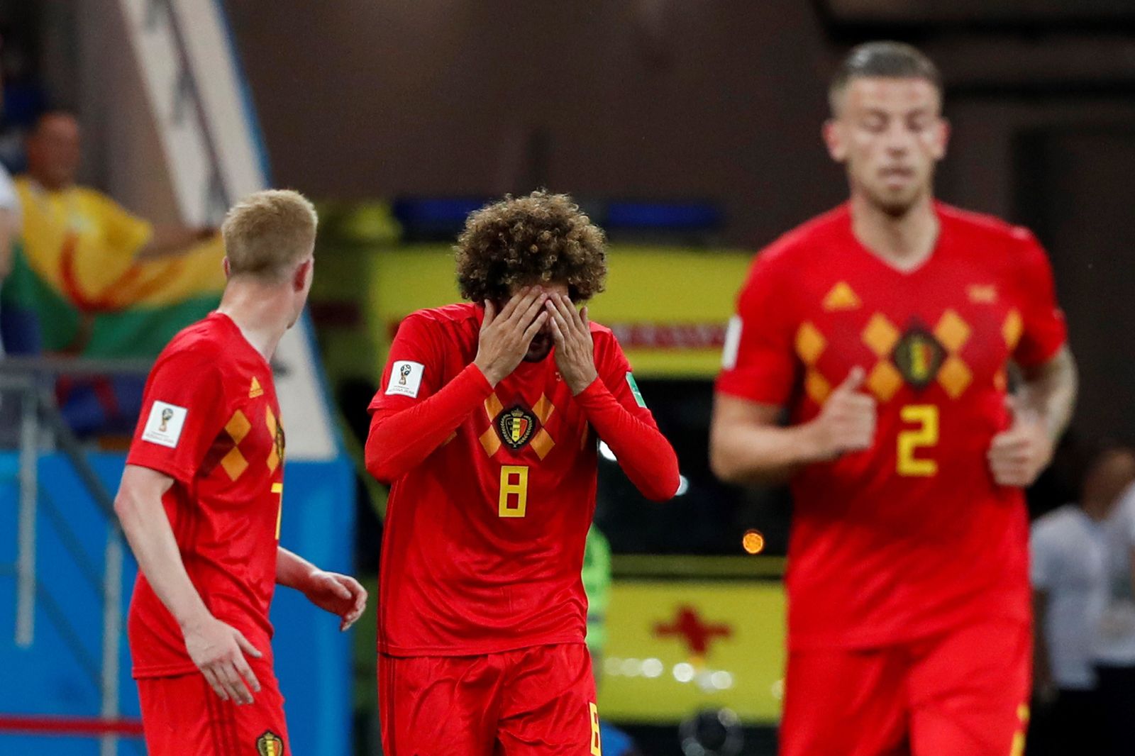 Las imágenes del Bélgica-Japón