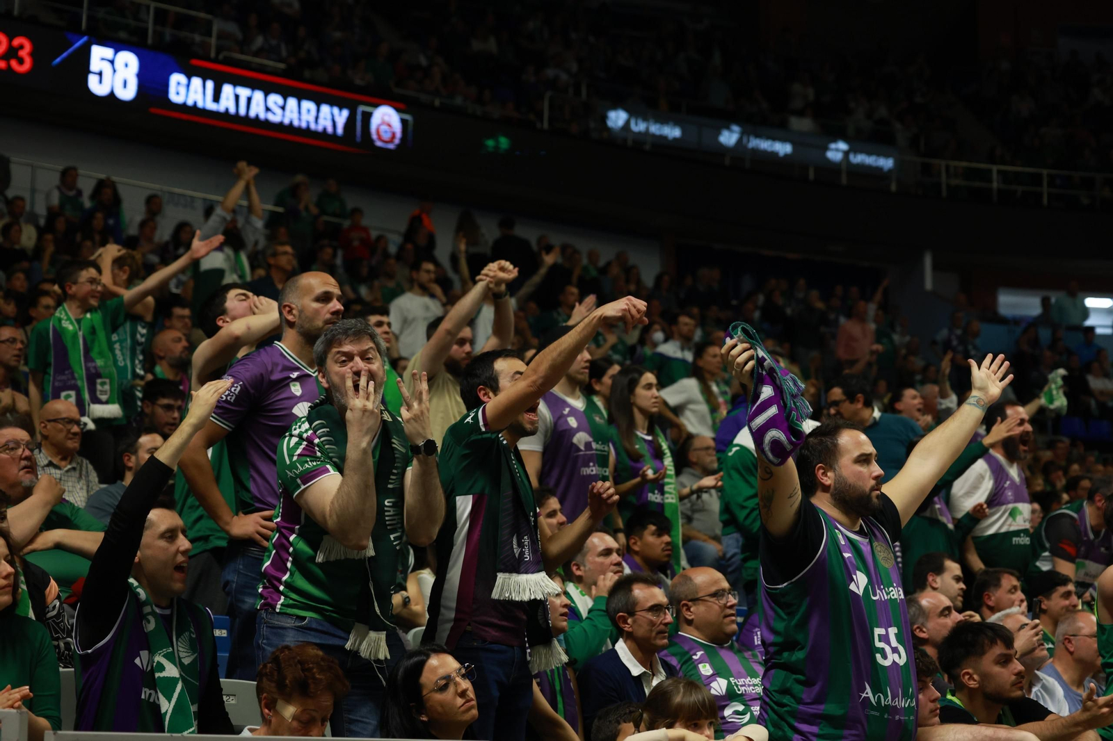 Búscate en el Carpena en el Unicaja-Galatasaray