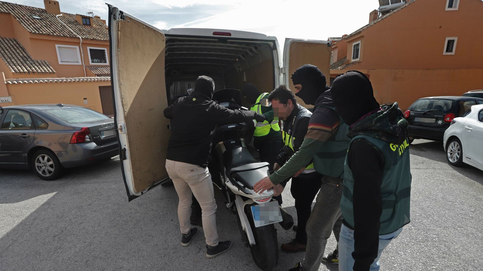 Imágenes del operativo contra el narcotráfico en Algeciras