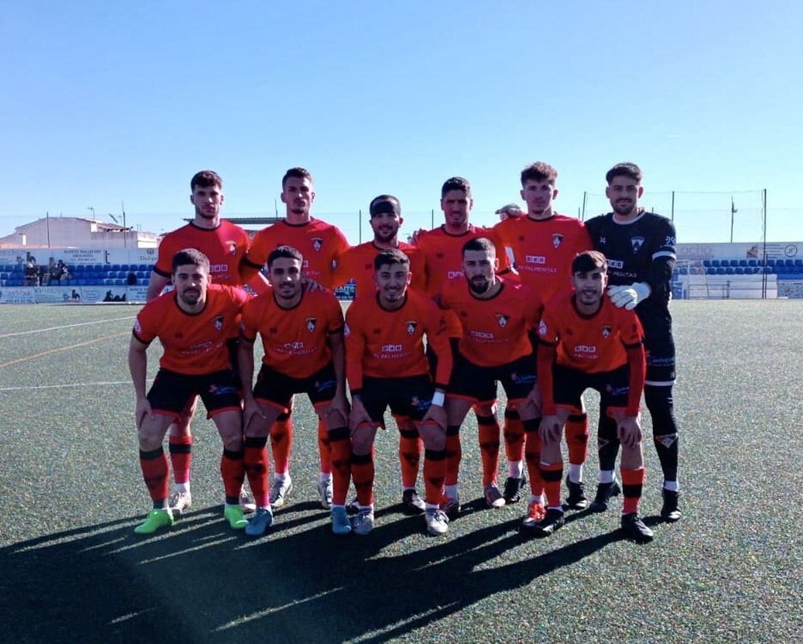 Once inicial del Ayamonte en Bollullos.